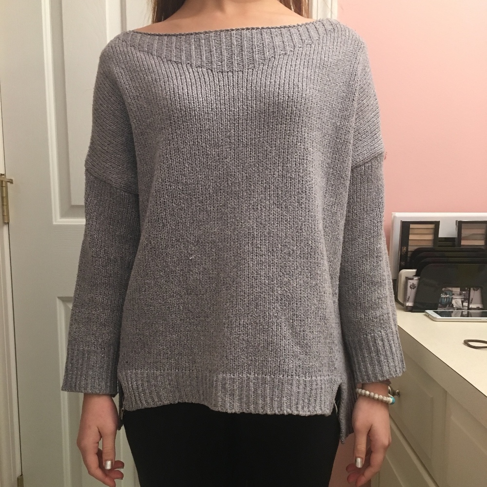 Gray Sweater